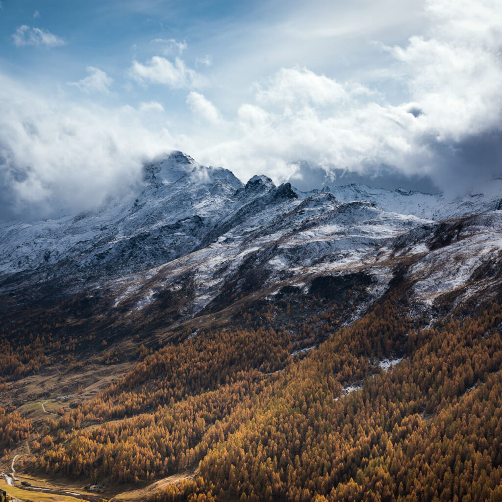 Bild: Landschaft im Engadin – Zeitfluss Kulturfest